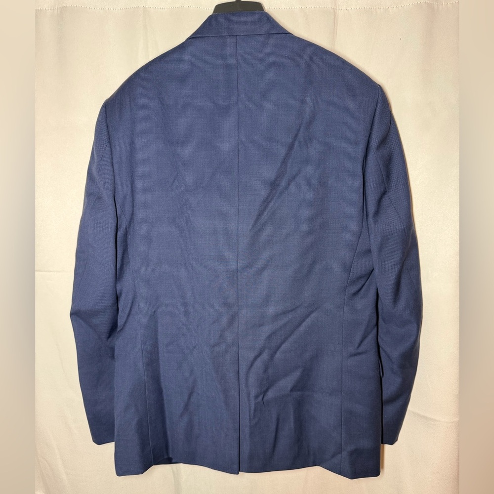 Lauren Ralph Lauren Black Label Wool Blend Navy Blazer 40R - Picture 2 of 9